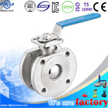 Stainless Steel Wafer Type Ball Valve Pn16